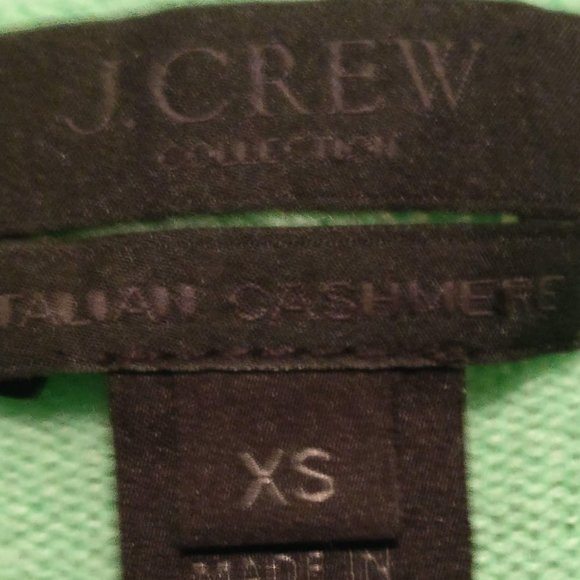 650cad J.Crew Collection pure ITALIAN CASHMERE Fisherman Sweater Cable Rib knit - Picture 6 of 8